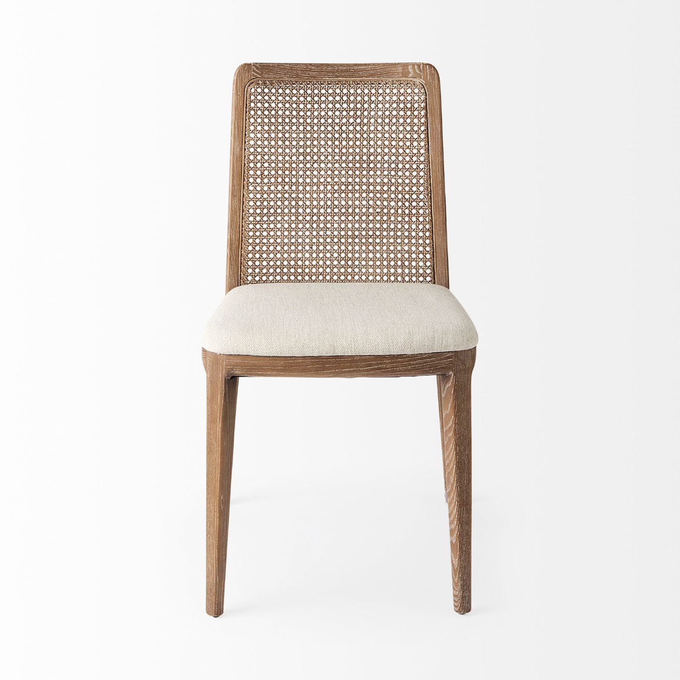 Mercana Clara Fabric Armless Dining Chair (Set of 2)