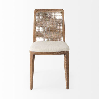 Mercana Clara Fabric Armless Dining Chair (Set of 2)