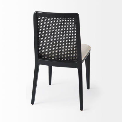 Mercana Clara Fabric Armless Dining Chair (Set of 2)