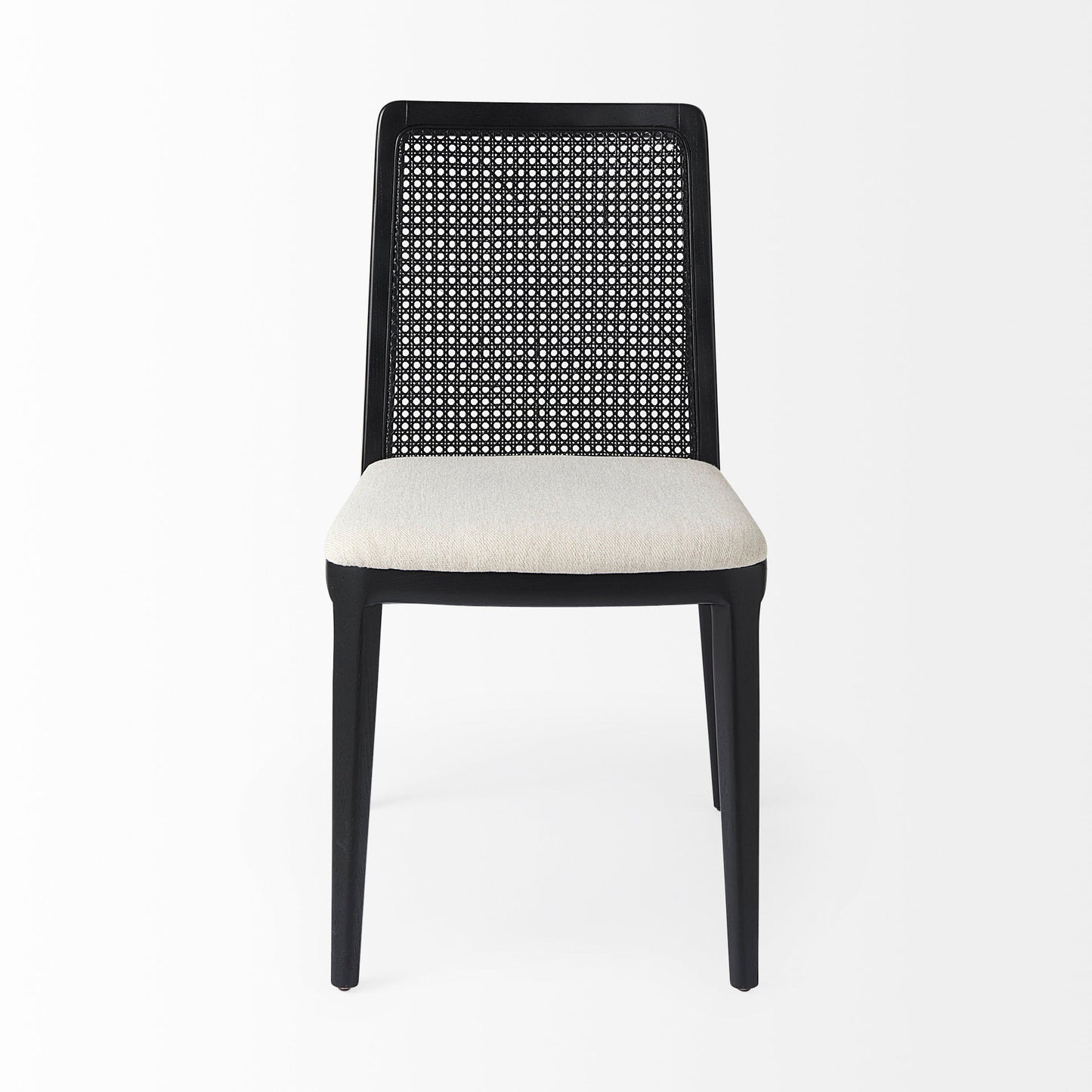 Mercana Clara Fabric Armless Dining Chair (Set of 2)
