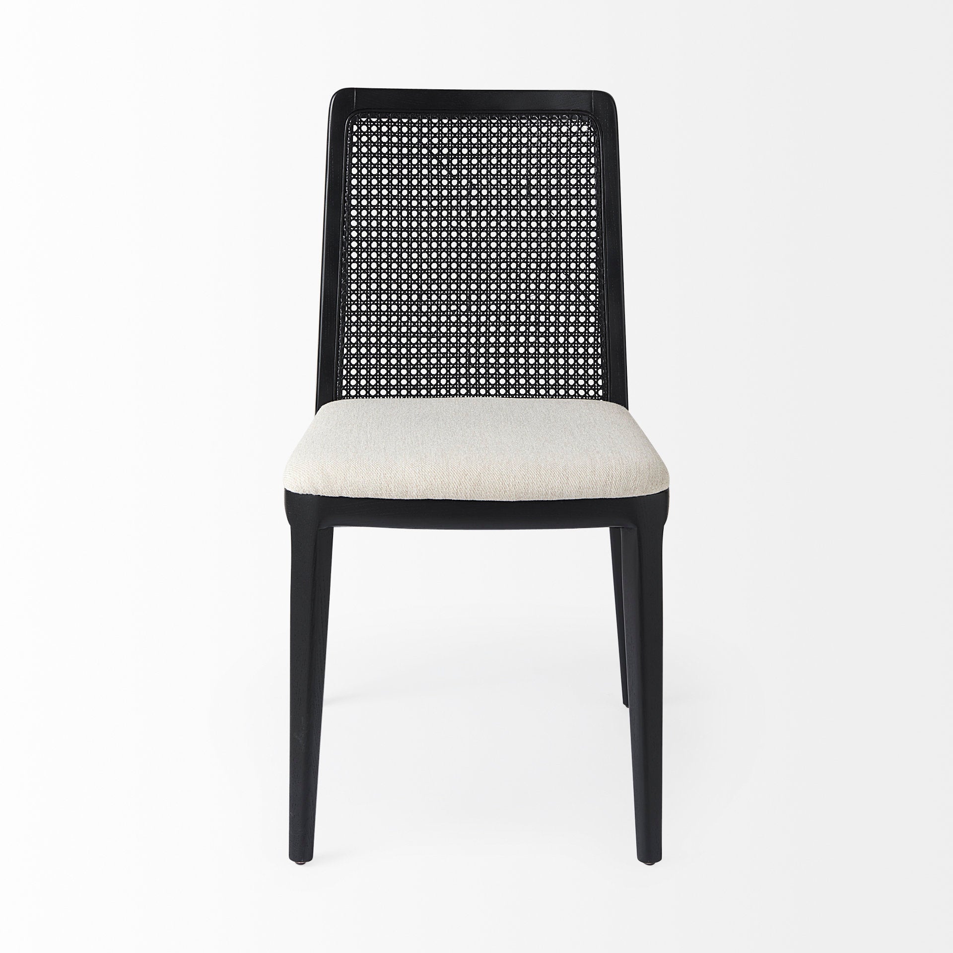 Mercana Clara Fabric Armless Dining Chair (Set of 2)