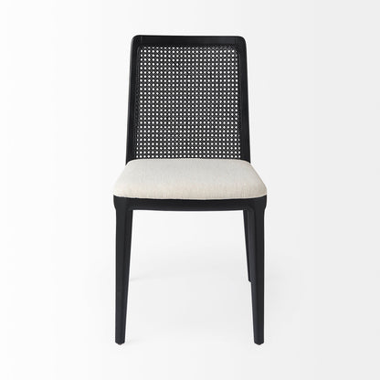 Mercana Clara Fabric Armless Dining Chair (Set of 2)
