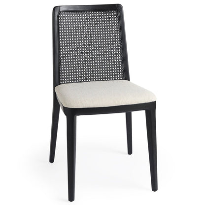 Mercana Clara Fabric Armless Dining Chair (Set of 2)