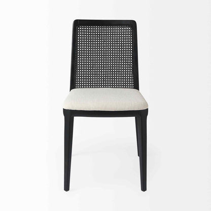 Mercana Clara Fabric Seat Armless Dining Chair 2PC