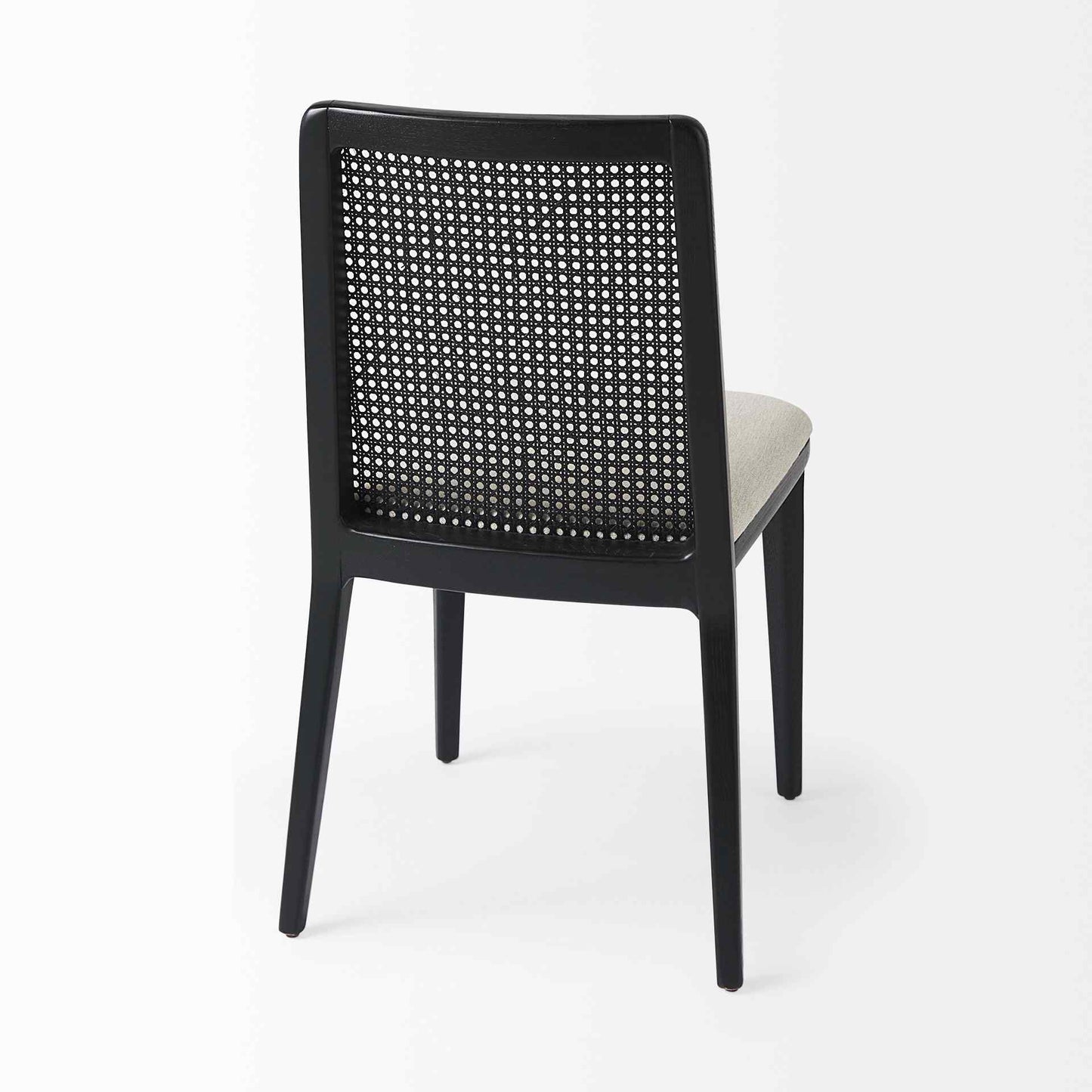 Mercana Clara Fabric Seat Armless Dining Chair 2PC