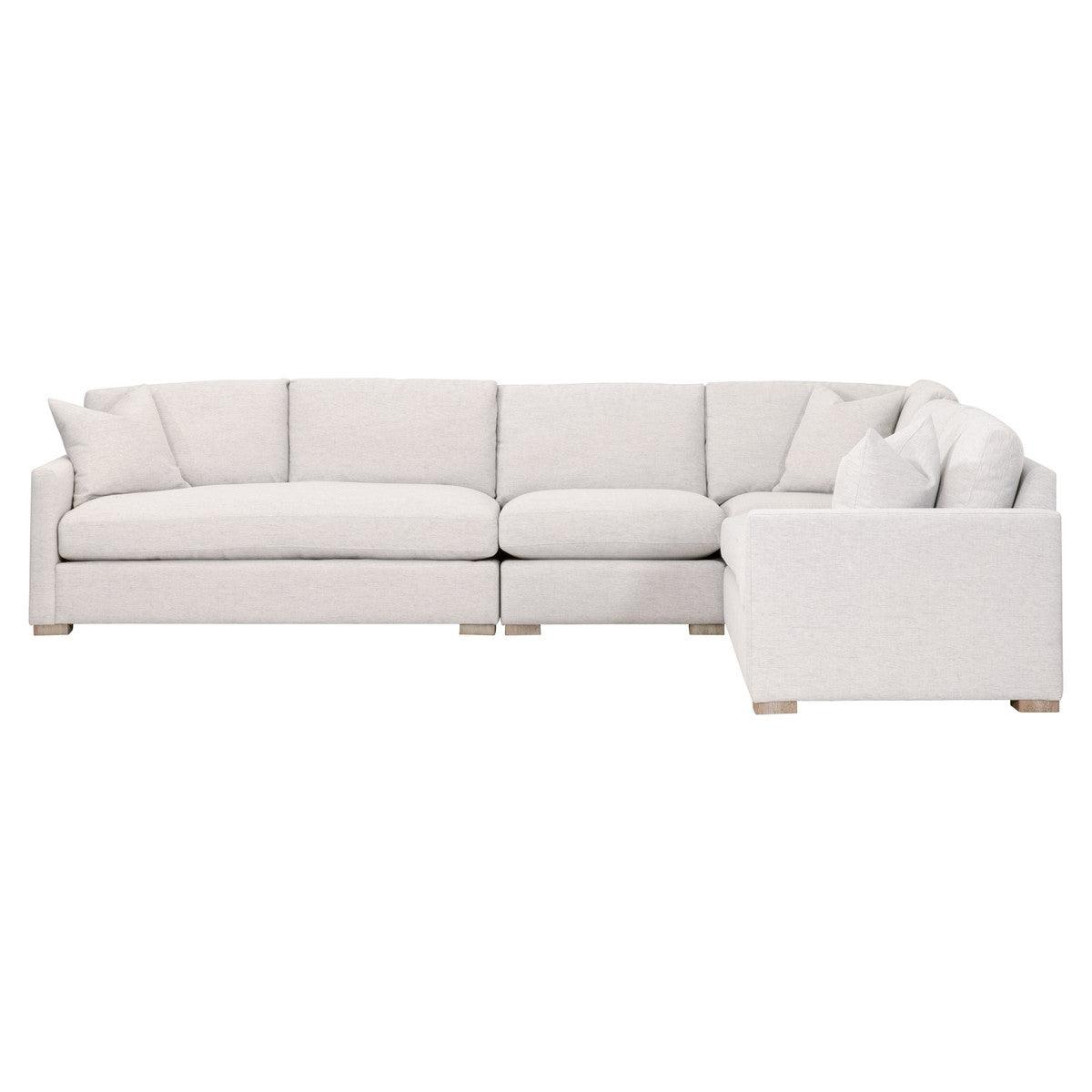 Essentials For Living Clara Modular 2-Seat Left Slim Arm Sofa Performance