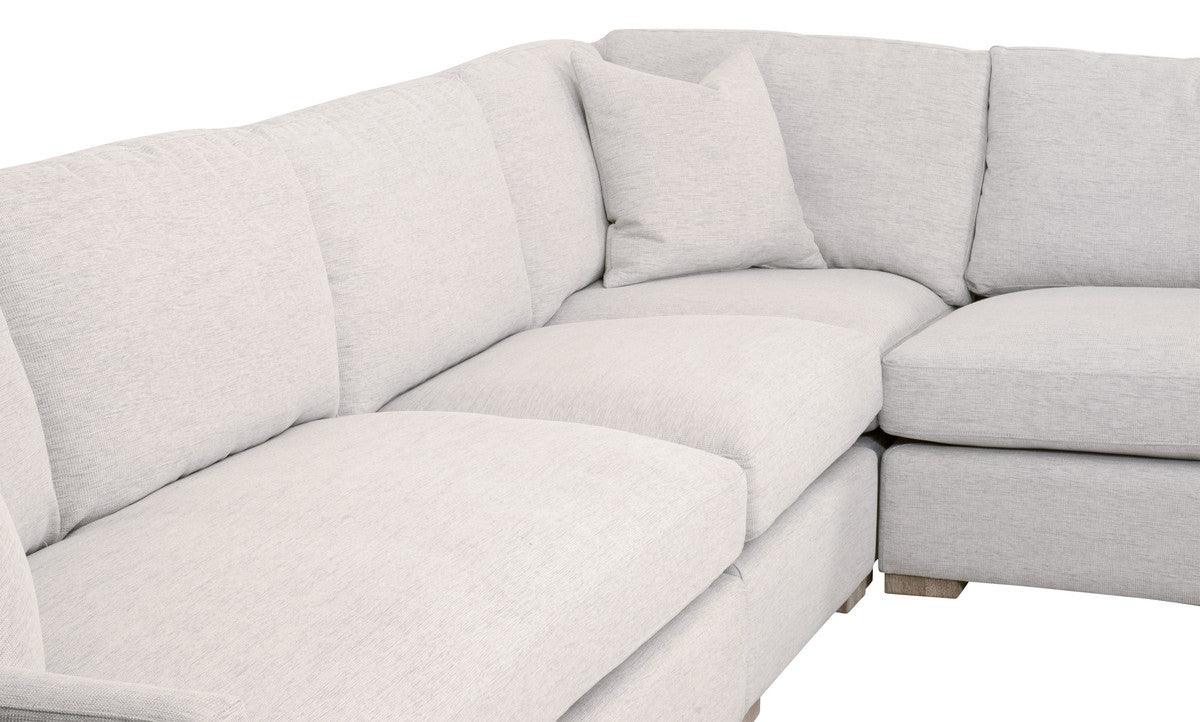 Essentials For Living Clara Modular 2-Seat Left Slim Arm Sofa Performance