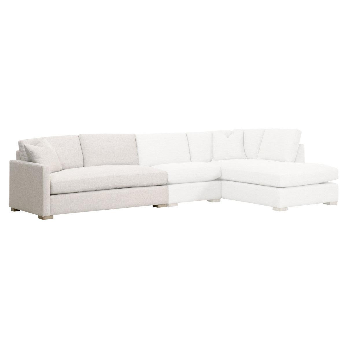 Essentials For Living Clara Modular 2-Seat Left Slim Arm Sofa Performance