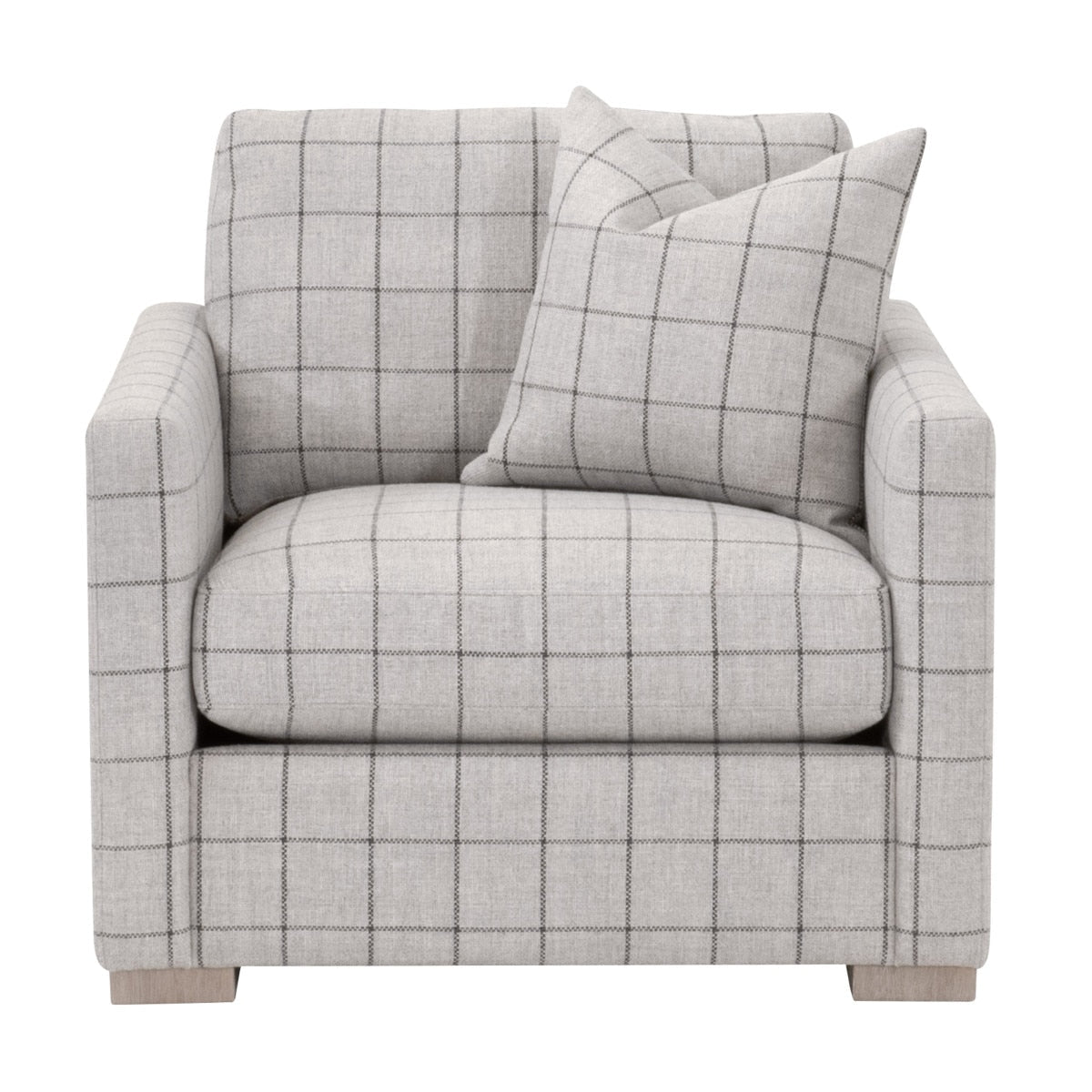 Essentials For Living Clara Performance Fabric Slim Arm Club Chair
