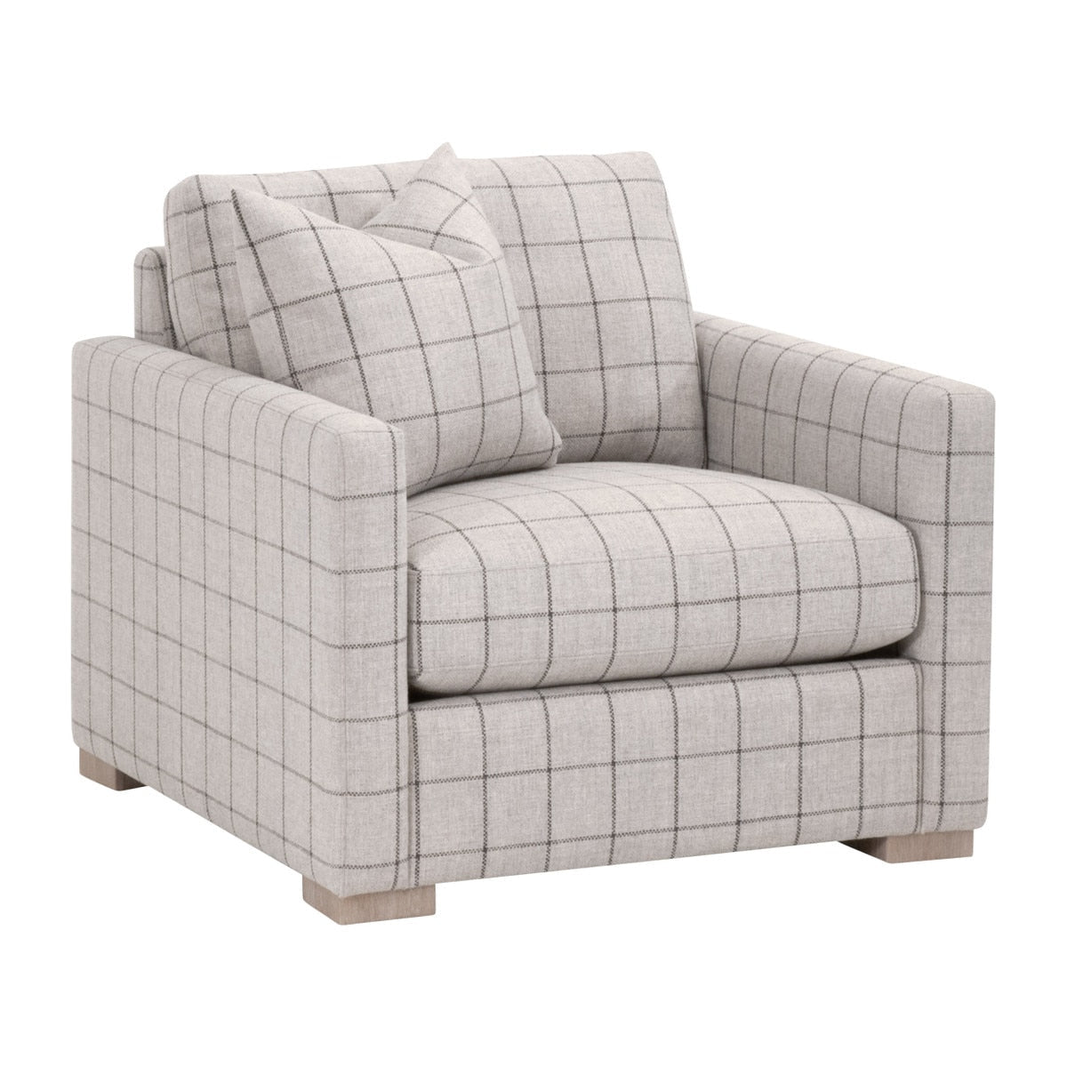 Essentials For Living Clara Performance Fabric Slim Arm Club Chair