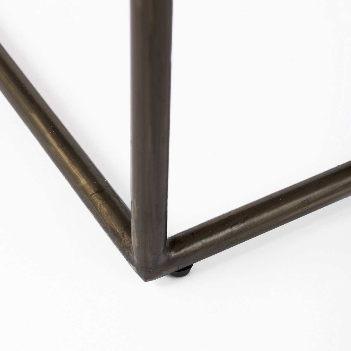 Mercana Clarissa Woven Leather Counter Stool