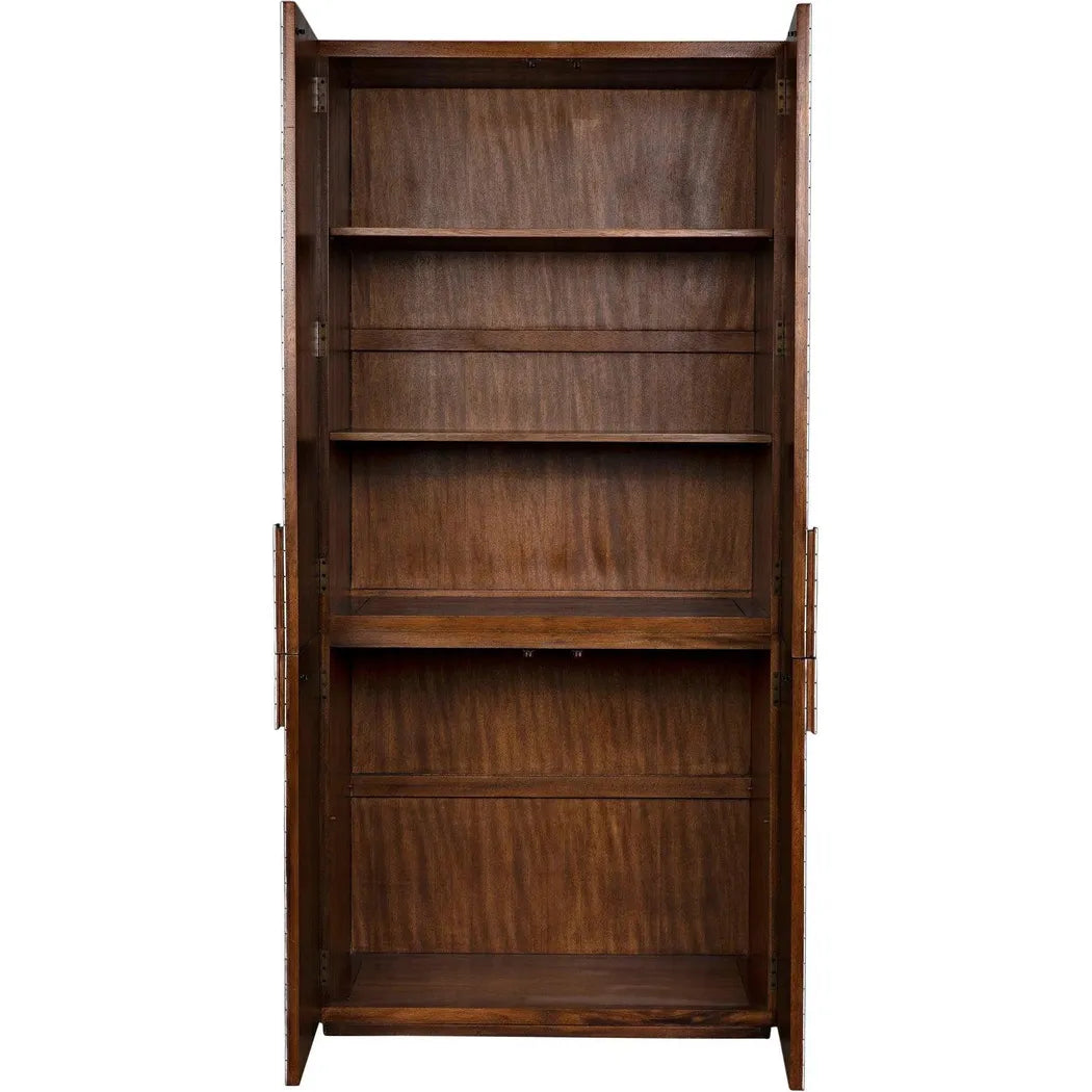 Clash Hutch Armoire Tall Bookcase Cabinet
