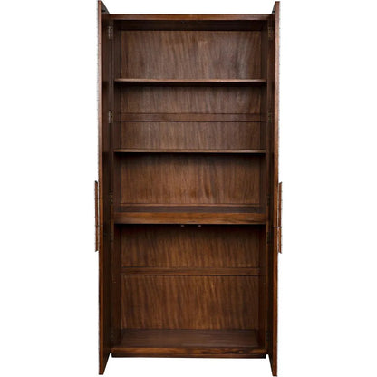 Clash Hutch Armoire Tall Bookcase Cabinet