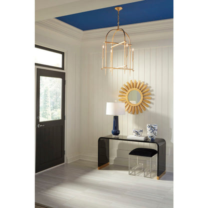 Wildwood Classic Blue Glazed Ceramic Table Lamp