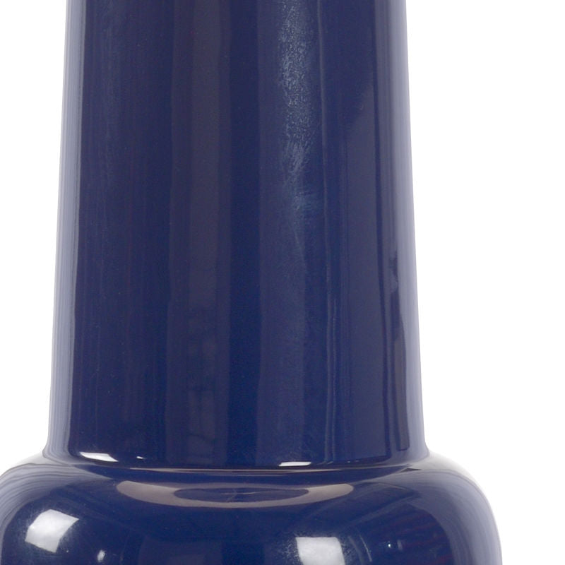 Wildwood Classic Blue Glazed Ceramic Table Lamp