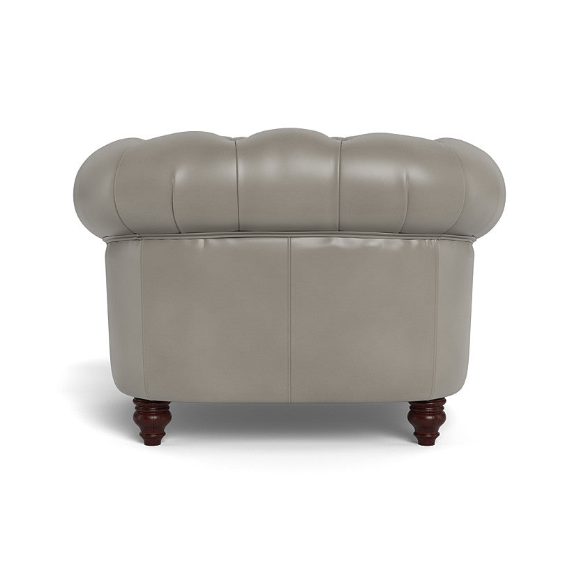 Classic Chesterfield-Inspired Leather Club Chair Retro Collection-Club Chairs-Uptown Sebastian-LOOMLAN