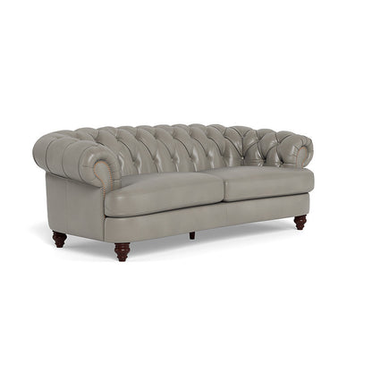 Classic Chesterfield-Inspired Leather Sofa Retro Collection-Sofas & Loveseats-Uptown Sebastian-LOOMLAN