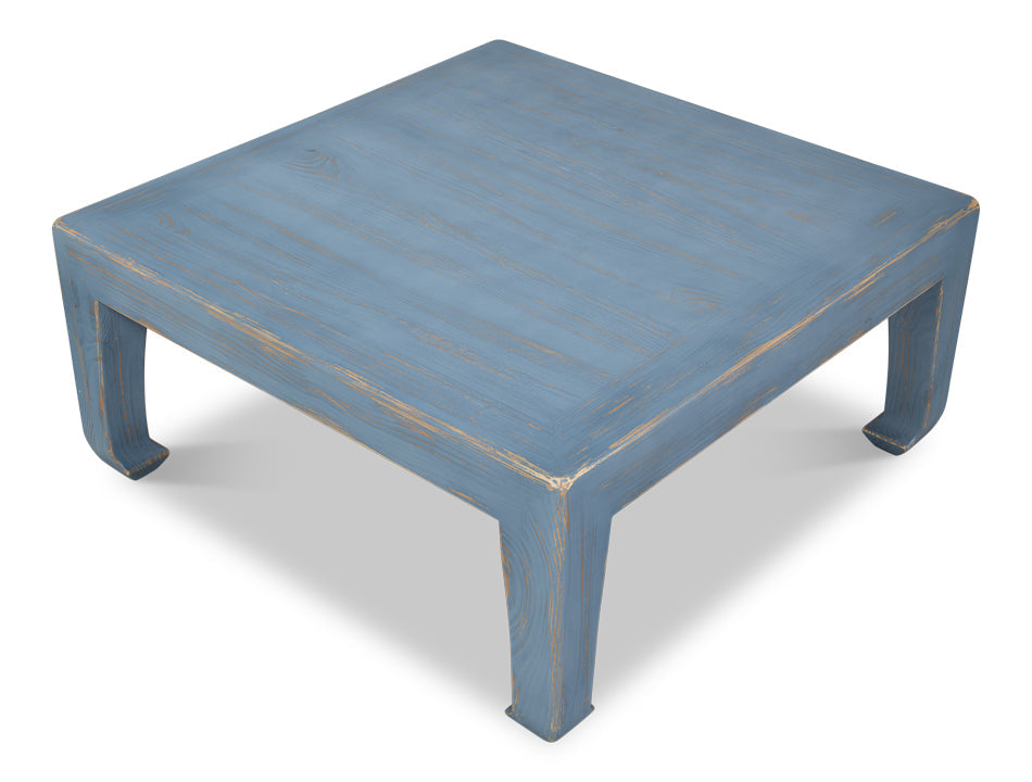 Sarreid Classic Chinese Square Cocktail Table