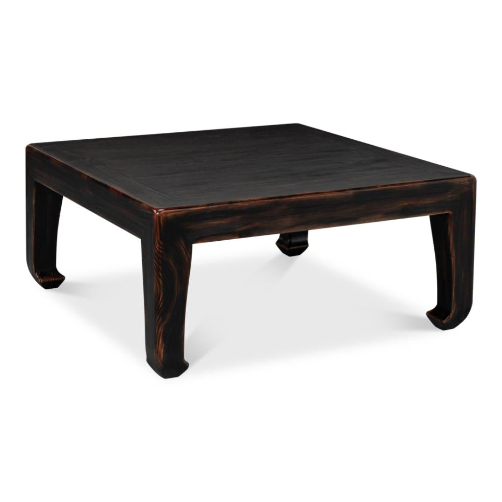 Sarreid Classic Chinese Square Cocktail Table