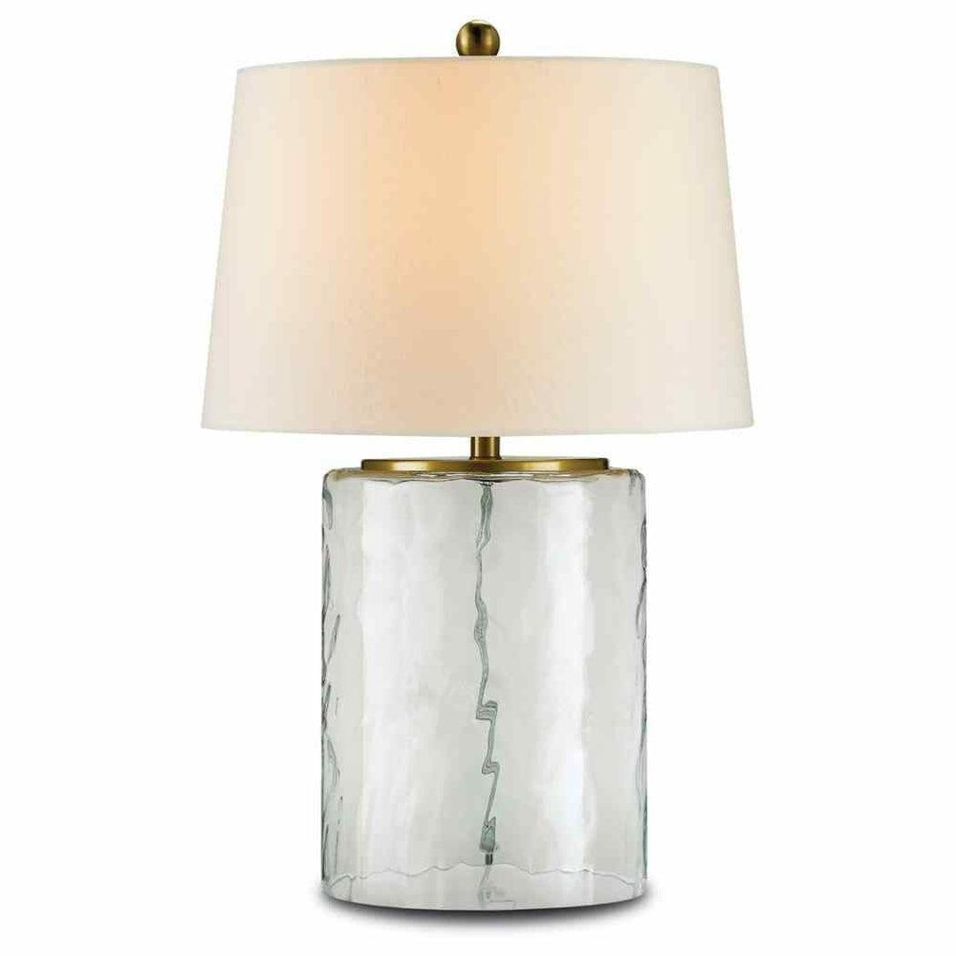 Clear Brass Oscar Table Lamp Table Lamps Sideboards and Things By Currey & Co