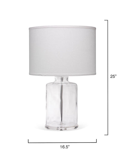 Clear Glass Napa Table Lamp Table Lamps Sideboards and Things By Jamie Young