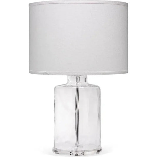 Jamie Young Clear Glass Napa Table Lamp