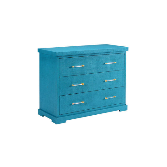 Chelsea House Clifton Raffia Textured Side Chest