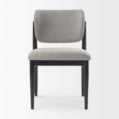 Mercana Cline Fabric Armless Dining Chair (Set of 2)