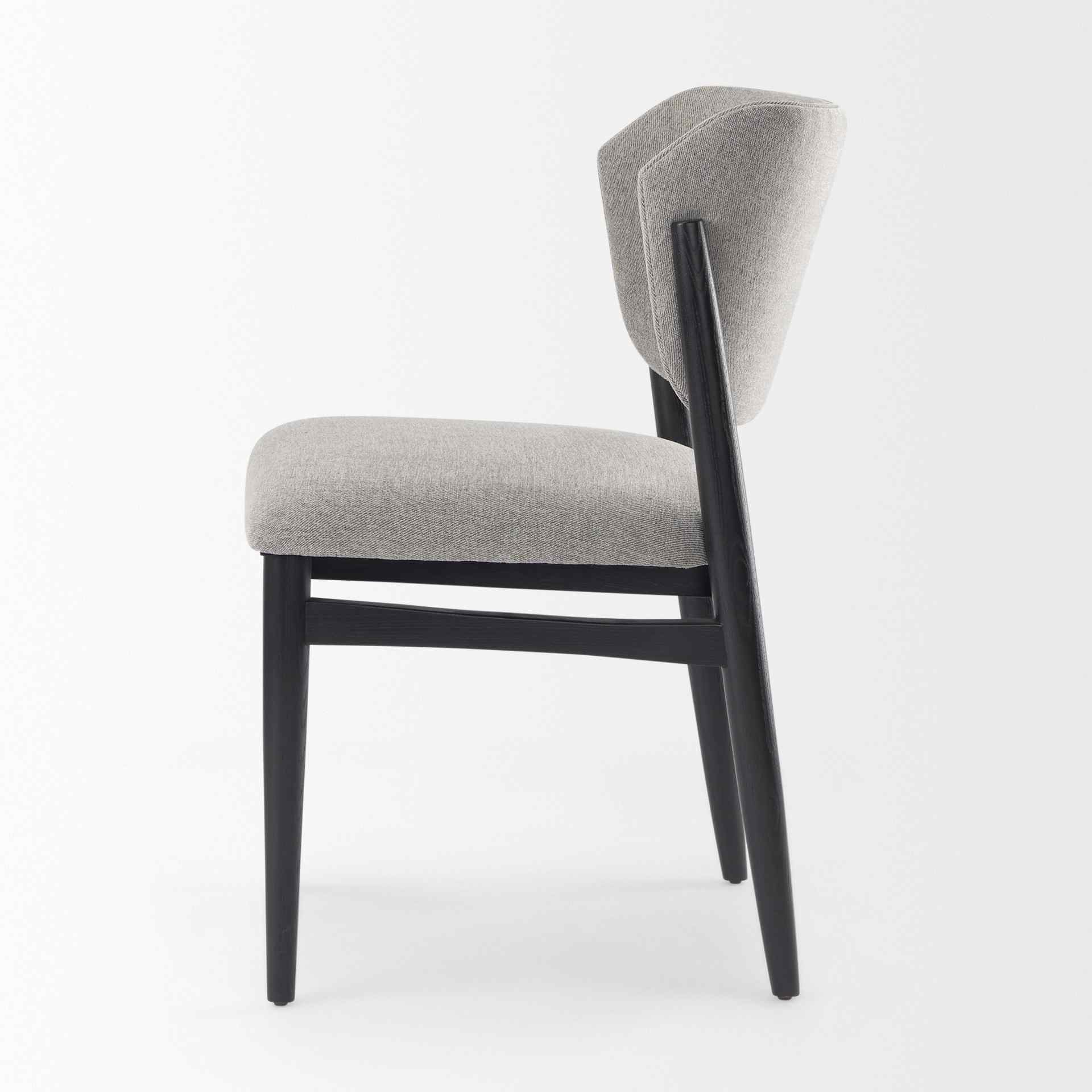 Mercana Cline Fabric Armless Dining Chair (Set of 2)