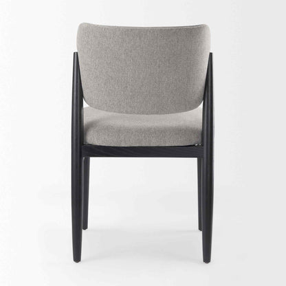Mercana Cline Fabric Armless Dining Chair (Set of 2)