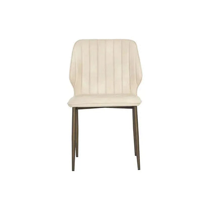 SUNPAN Clinton Leather Armless Dining Chair 2PC