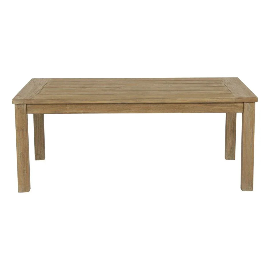 Coastal Durable Teak Outdoor Coffee Table -- view 4