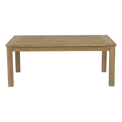 Coastal Durable Teak Outdoor Coffee Table -- view 4