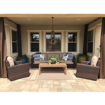 Coastal Durable Teak Outdoor Coffee Table -- view 7