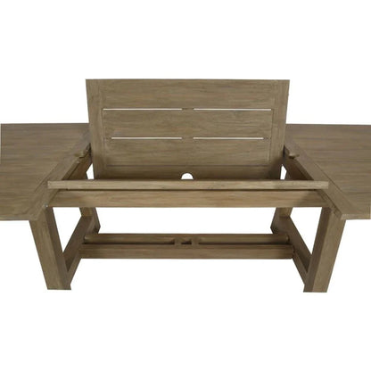 Coastal Leaf Extension Outdoor Dining Table -- view 3
