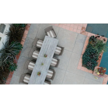 Coastal Leaf Extension Outdoor Dining Table -- view 6