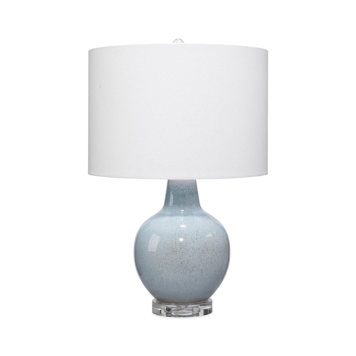 Coastal Style Blue Ceramic Aubrey Table Lamp Table Lamps Sideboards and Things By Jamie Young