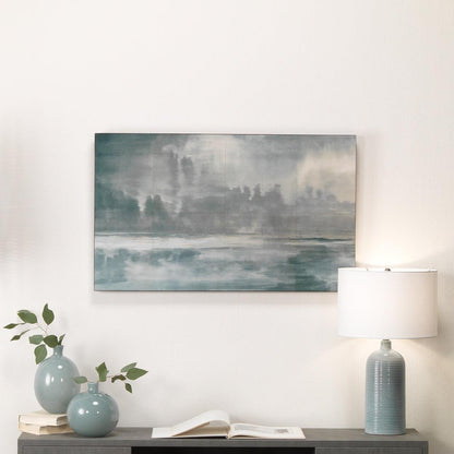 Coastal Style Blue Ceramic Declan Table Lamp Table Lamps Sideboards and Things By Jamie Young