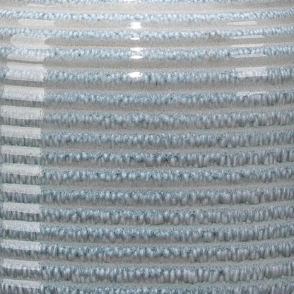 Coastal Style Blue Ceramic Declan Table Lamp - LOOMLAN - Jamie Young - Table Lamps