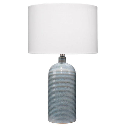 Coastal Style Blue Ceramic Declan Table Lamp Table Lamps Sideboards and Things By Jamie Young