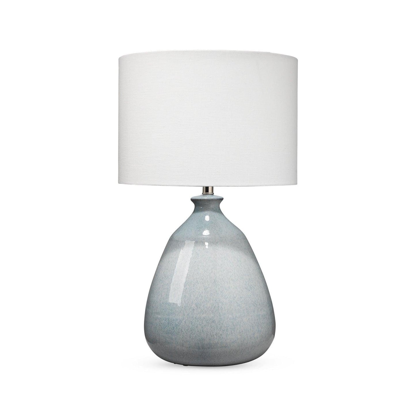 Coastal Style Blue Ceramic Levi Table Lamp Table Lamps Sideboards and Things By Jamie Young