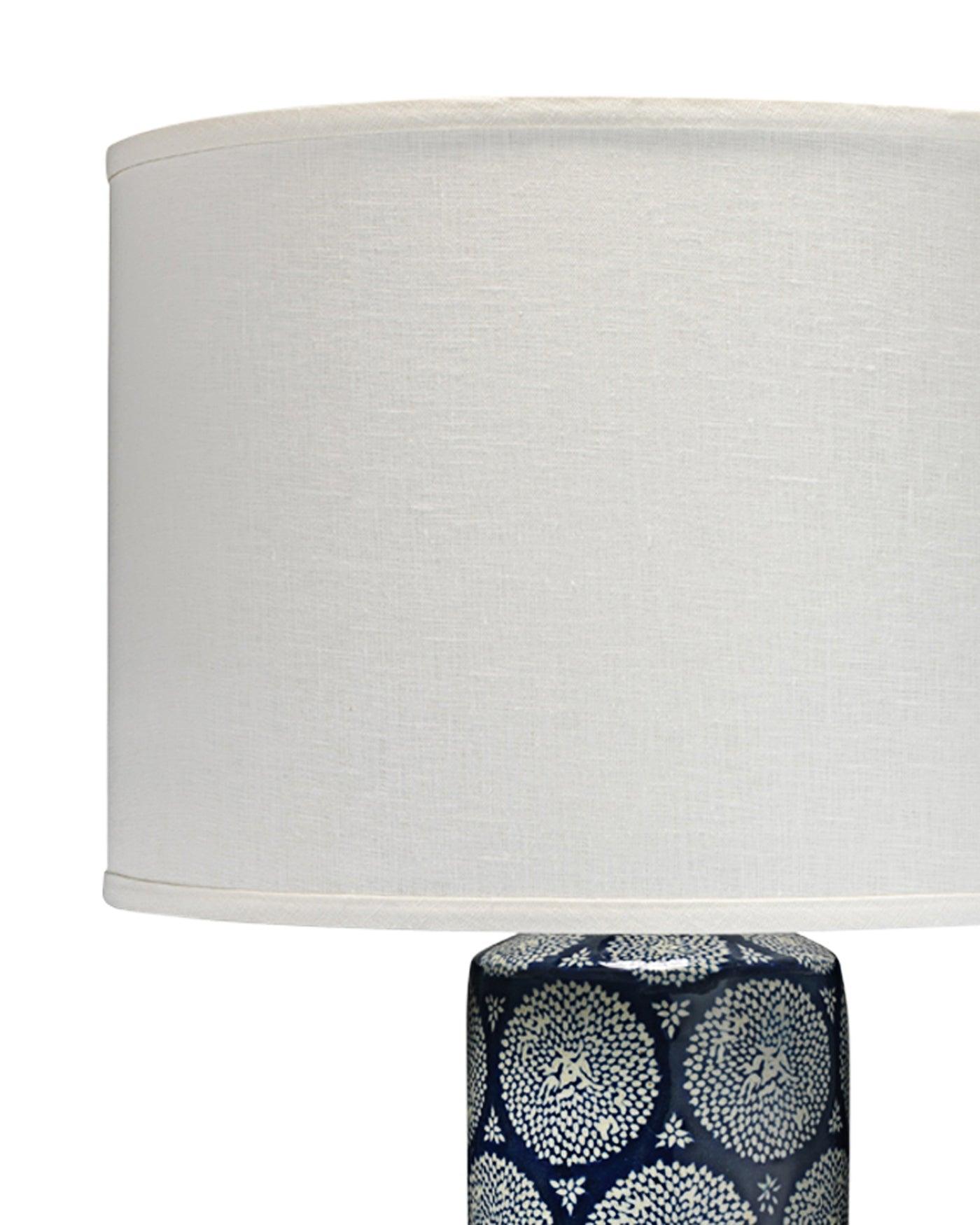 Coastal Style Blue Ceramic Neva Table Lamp Table Lamps Sideboards and Things By Jamie Young