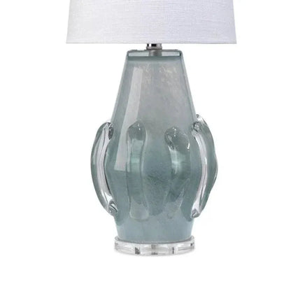 Coastal Style Blue Glass Talon Table Lamp - LOOMLAN - Jamie Young - Table Lamps
