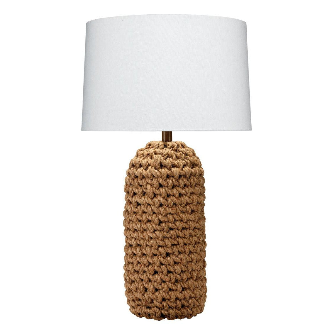 Coastal Style Brown Rope Lawrence Table Lamp Table Lamps Sideboards and Things By Jamie Young