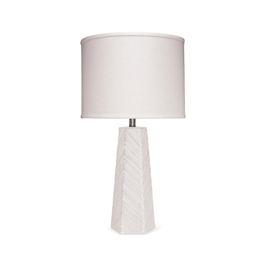 Coastal Style Cream Ceramic High Rise Table Lamp Table Lamps Sideboards and Things By Jamie Young