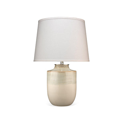 Coastal Style Cream Ceramic Lagoon Table Lamp Table Lamps Sideboards and Things By Jamie Young