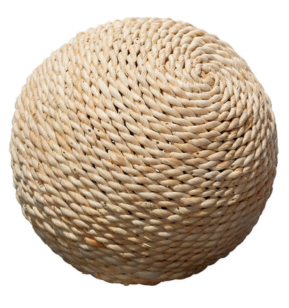 Coastal Style Natural Cornstraw Malibu Balls Statues & Sculptures Sideboards and Things By Jamie Young