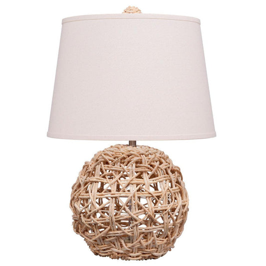 Coastal Style Natural Rope Maui Table Lamp Table Lamps Sideboards and Things By Jamie Young