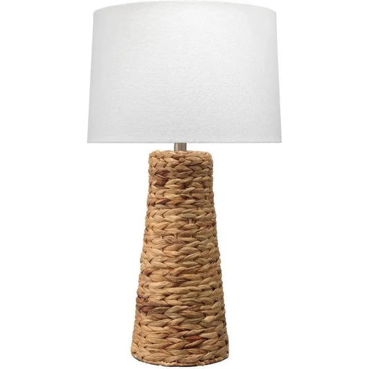 LOOMLAN Coastal Style Natural Seagrass Haven Table Lamp
