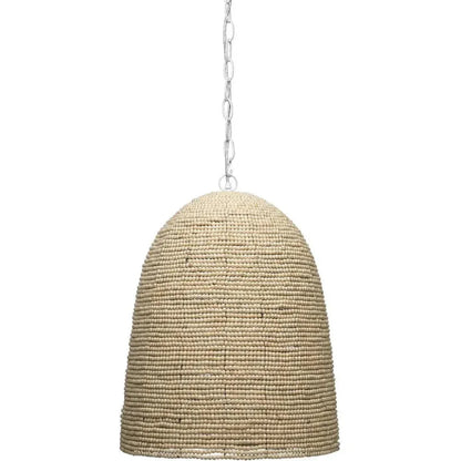 Coastal Style Wood Iron Waterfront Pendant - LOOMLAN - Jamie Young - Pendants